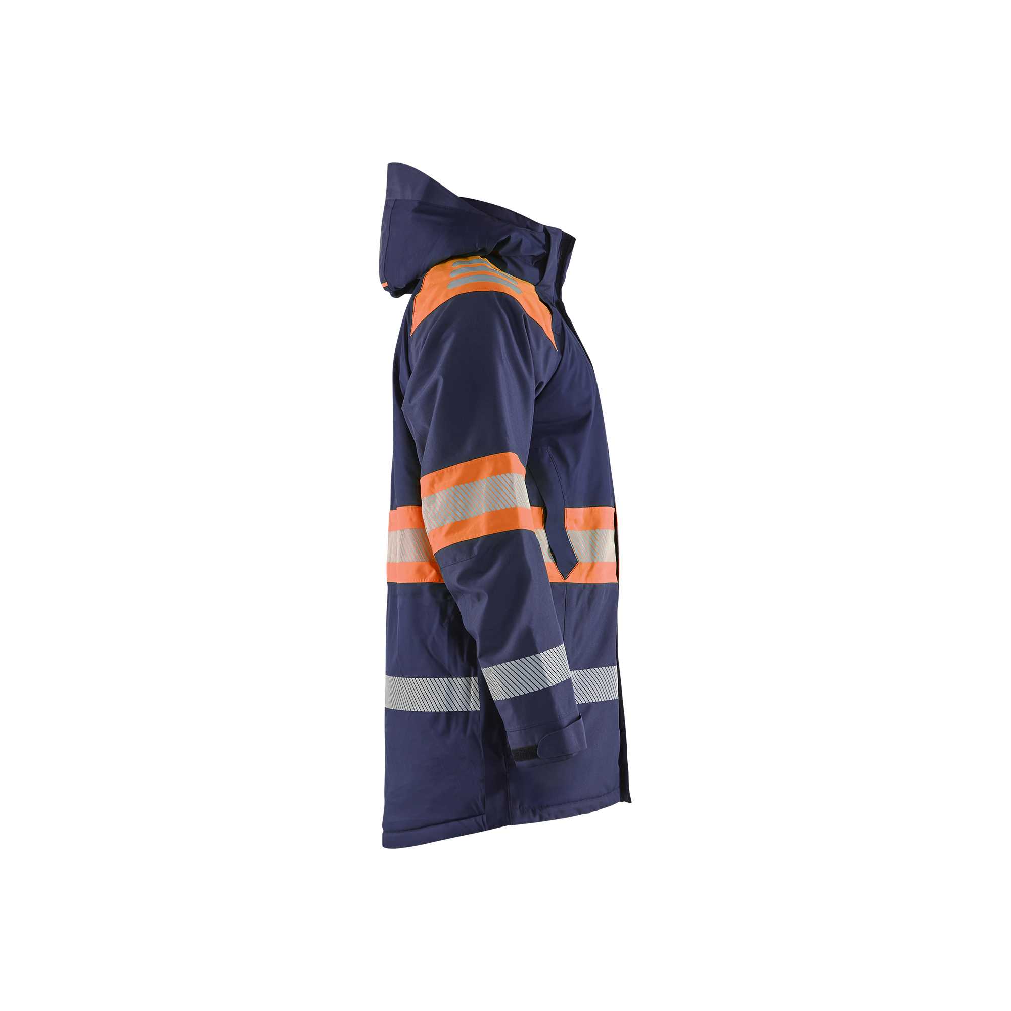 BLAKLADER 44851977 Hi Vis Winter Parka Parka Work Jacket MEN - Waterproof